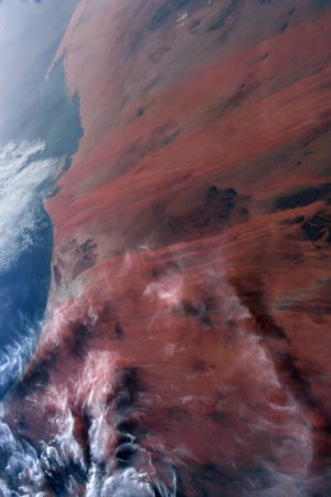 Bob Behnken photo of Africa from space