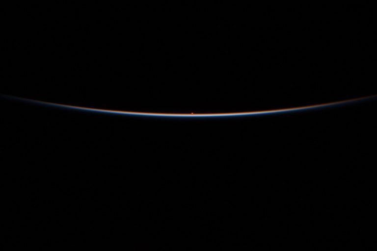 Bob Behnken photo of Sunrise from space