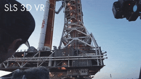 NASA SLS 3D VR